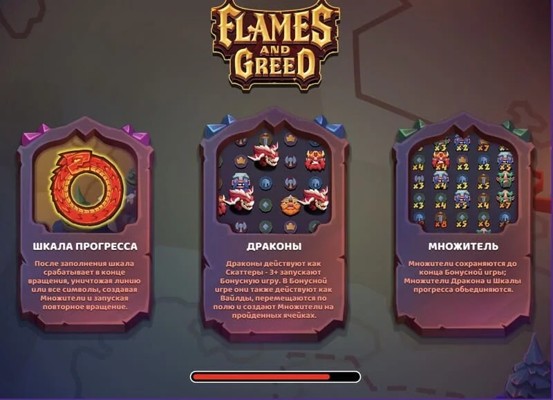 Flames and Greed - skrini ya kupakia